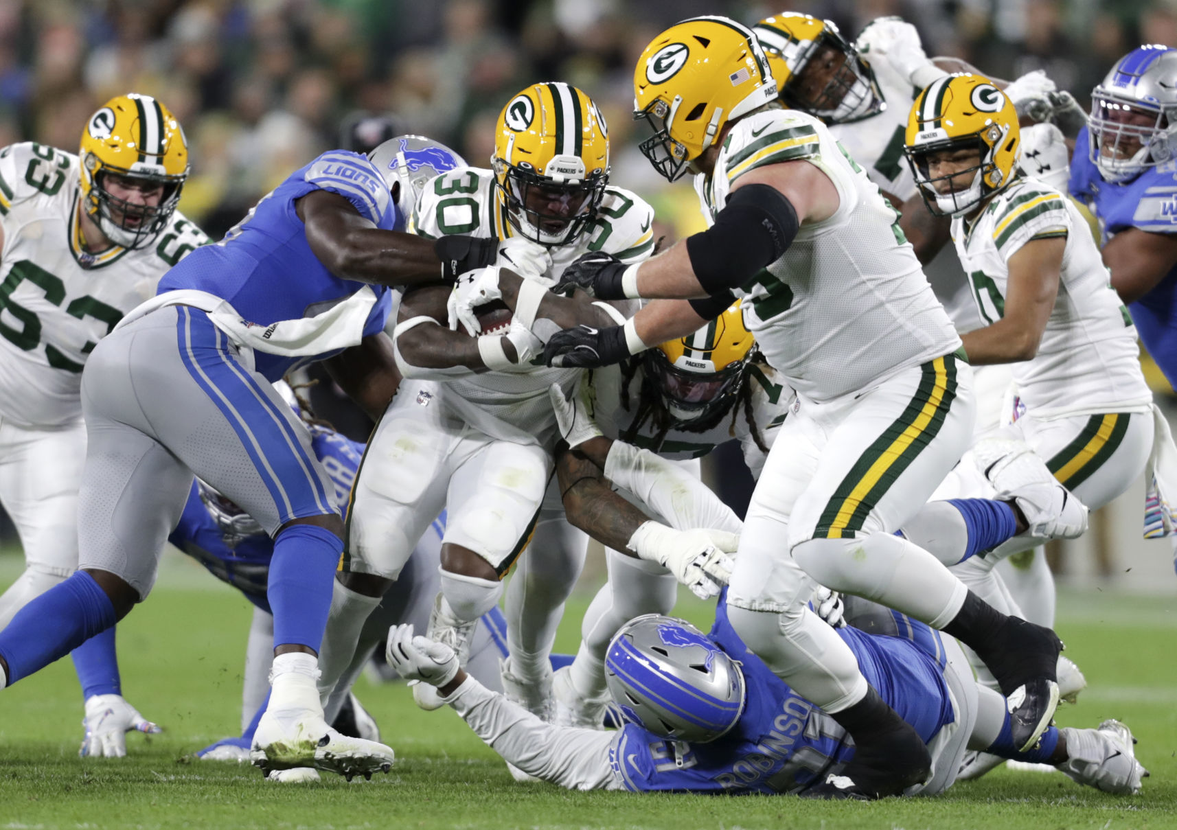 Packers 23, Lions 22